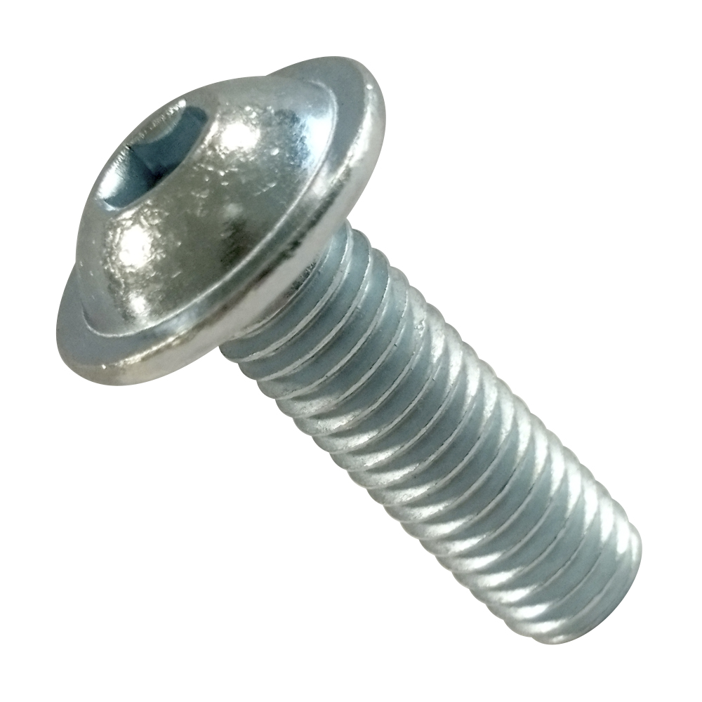 zinc plated screw iso 7380-2